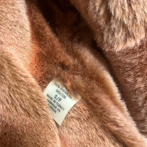 Elige Tahari fur jacket
